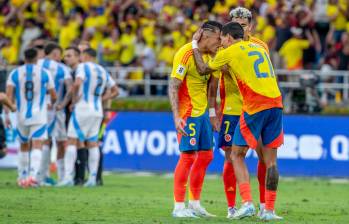 Colombia venció en su último partido en Barranquilla a Argentina. FOTO: Juan Antonio Sánchez