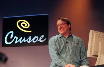 Linus Torvalds, creador del kernel de Linux, tenía 21 años cuando publicó el primer anuncio del proyecto en agosto de 1991. FOTO AFP