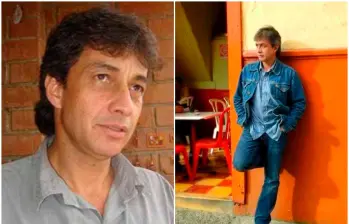 En 2023, Robinson Quintero Ossa (en las fotos) fue distinguido con el Premio Nacional de Poesía José Manuel Arango por Caramanta. FOTOS tomadas del Facebook de Jaime Fernández Molano 