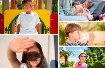 Los niños son los más vulnerables a la hora de enfrentar una ola de calor. FOTO Magnific