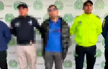 El operativo se realizó en Ipiales, Nariño, con apoyo de autoridades internacionales. FOTO: CAPTURA DE PANTALLA X @DirectorPolicia