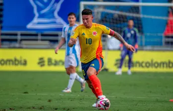 James Rodríguez jugará su tercer Mundial en Norteamérica 2026. Colombia comparte el grupo K con Portugal, Uzbekistán y R.D. Del Congo. FOTO: JUAN ANTONIO SÁNCHEZ