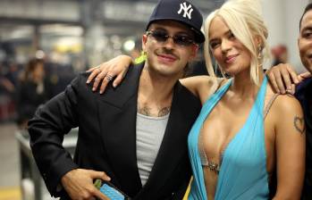 Feid y Karol G. Foto: AFP