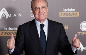 Florentino Pérez, presidente del Real Madrid, es el presidente de la Superliga. FOTO EFE