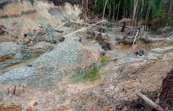 El informe revela que es la minería ilegal el delito que más daños ambientales causa. Foto: Colprensa