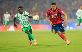 El defensa izquierdo Daniel Londoño fue una de las figuras del Medellín en el 2025, cuando llegó a ser considerado el mejor equipo del fútbol colombiano. Foto: Camilo Suárez