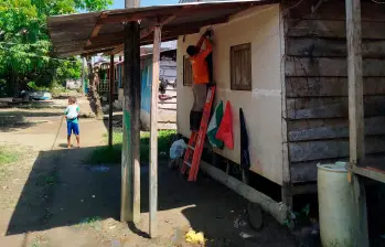 Esta comunidad llevaba más de medio siglo de existencia sin contar con energía para resolver sus necesidades cotidianas. FOTO: GOBERNACIÓN DE ANTIOQUIA