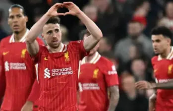 Diogo Jota, delantero del Liverpool fallecido en un accidente vial en Zamora, España. Imagen AFP.