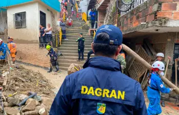 230 emergencias han sido reportadas en Antioquia este año. Lo preocupante es que la temporada de lluvias todavía no arranca. FOTO: CORTESÍA