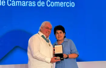 Julián Domínguez se retira de la presidencia de Confecámaras, tras 15 años al frente. FOTO CORTESÍA