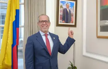 Saade fue nombrado como jefe de despacho presidencial hace algunas semanas. FOTO: Presidencia