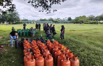Ejército frustró atentado con 117 cilindros de gas en Tumaco, Nariño