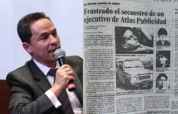 René Guarín, mencionado en el intento de secuestro de un publicista en 1988, es ahora director de la Dirección Nacional de Inteligencia, DNI. Foto: Colprensa.