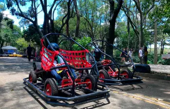 Montar en buggie tiene un costo de $15.000. FOTO: CORTESÍA