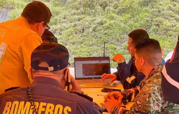 Organismos de socorro y autoridades buscan a un extranjero perdido en los cerros de la capital colombiana. FOTO tomada de X
