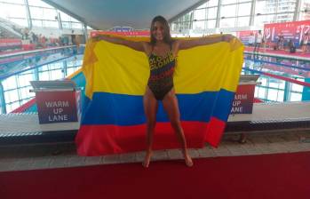 Daniela Zuluaga empieza a forjar una destacada carrera deportiva. FOTO CORTESÍA ITM