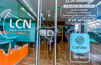 Al igual que en Aves María, el panorama es similar en todas las instalaciones de LCN Idiomas. FOTO MANUEL SALDARRIAGA