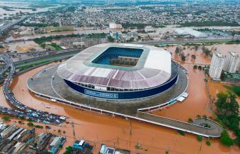 La lista de municipios afectados incluye la capital del estado, Porto Alegre, donde el nivel del agua ha superado este fin de semana los cinco metros, y urbes con gran densidad de población como Canoas y Caxias del Sur. Foto: GETTY