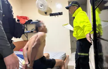 Presunto violador buscado por la justicia paraguaya fue encontrado en el centro de Medellín. FOTO: CORTESÍA