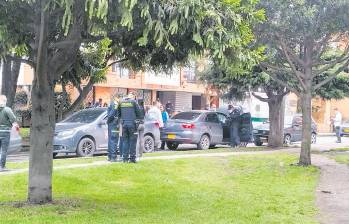 En esta calle de la localidad de Suba, en Bogotá, fue asesinado por sicarios Claudio Silva Otálora, un antiguo miembro de la Junta Directiva del Narcotráfico. FOTO david villalobos (q’hubo bogotá)