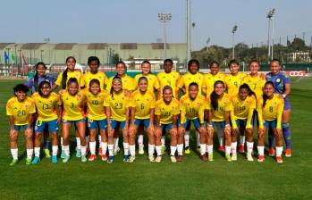 La Selección Colombia Sub-20 que dirige el antioqueño Carlos Paniagua sigue en su preparación para el arranque del Mundial en el país. FOTO CORTESÍA FCF