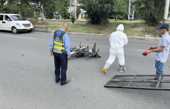 Imagen de referencia ed un accidente de tránsito en vías de Antioquia. Foto: Andrés Felipe Osorio García.