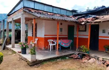 Las viviendas afectadas están distribuidas tanto en el área urbana como rural de Andes. FOTO: CORTESÍA BOMBEROS