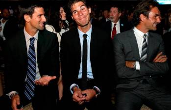 Novak Djokovic, Rafael Nadal y Roger Federer son los tenistas que componen el famoso “The Big Three”. FOTO: EFE