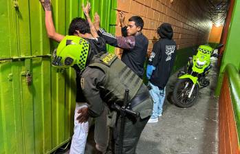 Se atendieron 167 llamadas por alteración a la tranquilidad en el departamento. FOTO: Cortesía Policía Antioquia