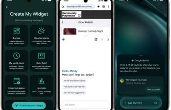 Esta actualización de Google automatiza tareas en varias apps. Llega primero a los Samsung Galaxy y Google Pixel. FOTO cortesía Google