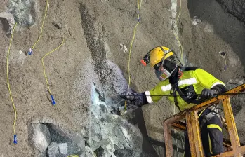 Conexión subterránea en Marmato permite a Aris Mining avanzar en su proyecto de expansión y mejorar la seguridad y eficiencia operativa. FOTO cortesía Aris Mining