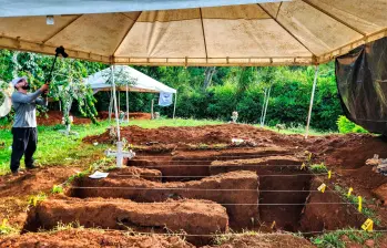 Las labores forenses son realizadas por personal especializado de la Unidad de Búsquedas. FOTO CORTESÍA UBPD