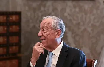 El presidente de Portugal, Marcelo Rebelo de Sousa. FOTO: AFP