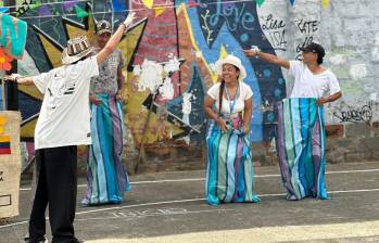 La Feria de las Flores llegó a más de 500 habitantes de calle en Medellín. FOTO: Cortesía Alcaldía de Medellín