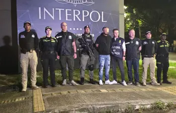 “Rizzi” era buscado en casi 200 países y es señalado de ser el enlace de la mafia italiana con el Clan del Golfo. FOTO: CORTESÍA ALCALDÍA DE MEDELLÍN