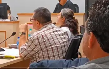 La audiencia se extendió durante todo este martes en el juzgado promiscuo de Jericó. IMAGEN CAPTADA DE VIDEO