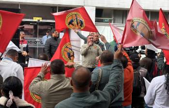 La USO convocó movilizaciones, plantones y planes tortuga durante la negociación de una nueva convención colectiva con Ecopetrol. FOTO TOMADA DE X (@usofrenteobrero).
