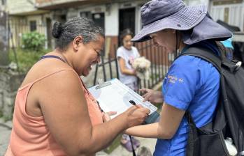 En el área urbana se administrarán 105.000 dosis y 15.000 en la rural. FOTO: Cortesía Alcaldía de Medellín