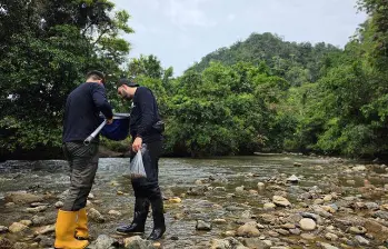 La situación poblaciones y pescadores del Magdalena Medio antioqueño que dependen del río, representa un riesgo crítico para la biodiversidad y el abastecimiento. Foto: Cortesía