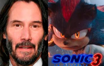 Keanu Reeves es uno de los nuevos personajes del mundo de Sonic. FOTO Getty y Cortesía Paramount Pictures