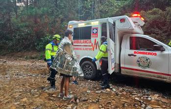 Dos jóvenes se extraviaron en El Retiro; todo terminó con exitoso rescate entre río y montañas