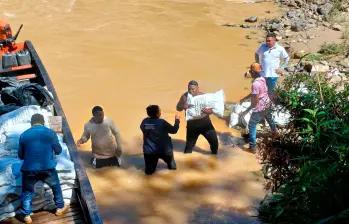 Los kits alimenticios y de aseo llegaron en los últimos días. FOTO: UNIDAD DE VÍCTIMAS