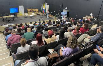 El encuentro en el que fue elegida la propuesta se realizó en el Mova de Medellín. FOTO: Cortesía