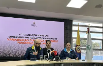 Las declaraciones se entregaron en medio de una rueda de prensa que se llevó a cabo en las últimas horas. Foto: Redes sociales Ideam Colombia