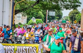 Este lunes 14 de julio arrancó otra vez el paro arrocero. FOTO CORTESÍA