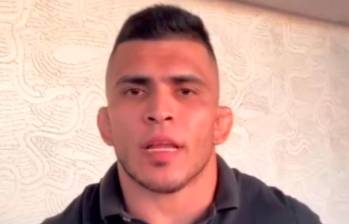 Luchador colombiano pide ayuda para buscar cupo en los Olímpicos de París 2024, MinDeporte no quiso respaldar su participación en las justas. FOTO: Captura de video 