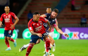 El volante samario Jarlan Barrera ha tenido un partido destacado contra Fortaleza. FOTO: CAMILO SUÁREZ