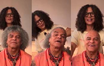 Carlos Valderrama, antes y después. El Pibe, un referente del fútbol colombiano. FOTO CAPTURA DE VIDEO INSTAGRAM PIBE VALDERRAMA.