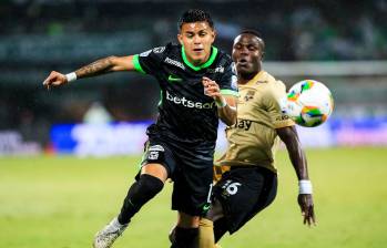 Nicolás Rodríguez podría regresar a las convocatorias del equipo verde para los partidos mientras se resuelve su situación judicial. FOTO CAMILO SUÁREZ