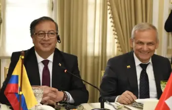 González y Petro militaron en la guerrilla M-19 y han sido cercanos desde hace varios años. FOTO: Presidencia